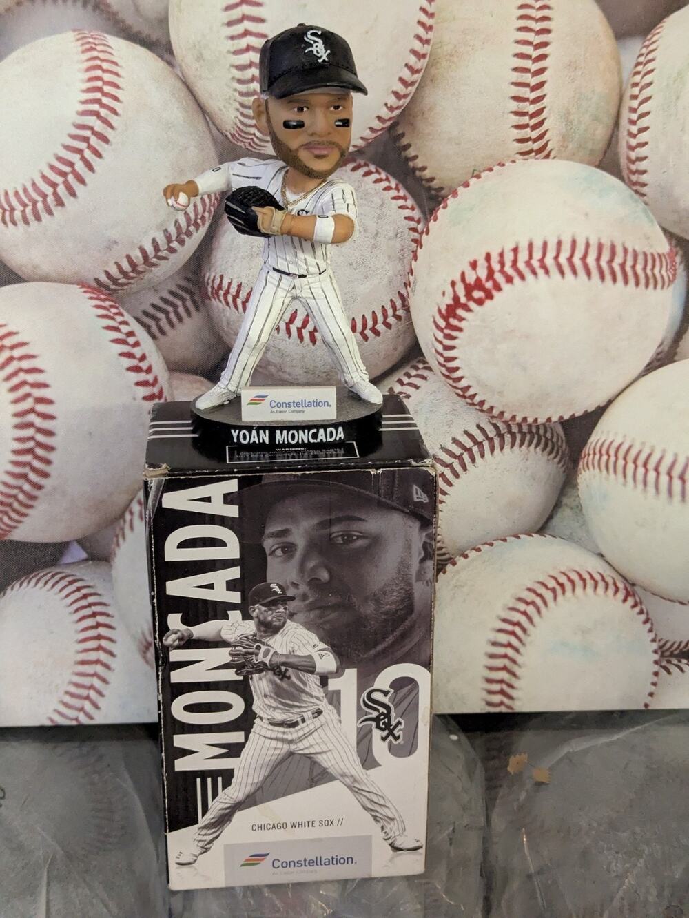 ⚾Chicago White Sox Yoan Moncada SGA Bobblehead 2020 NIB 🔥
